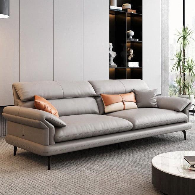 Adena Leather Sofa - Image 4