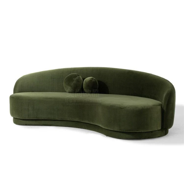 Agnes Performance Boucle Curve Sofa - Image 13