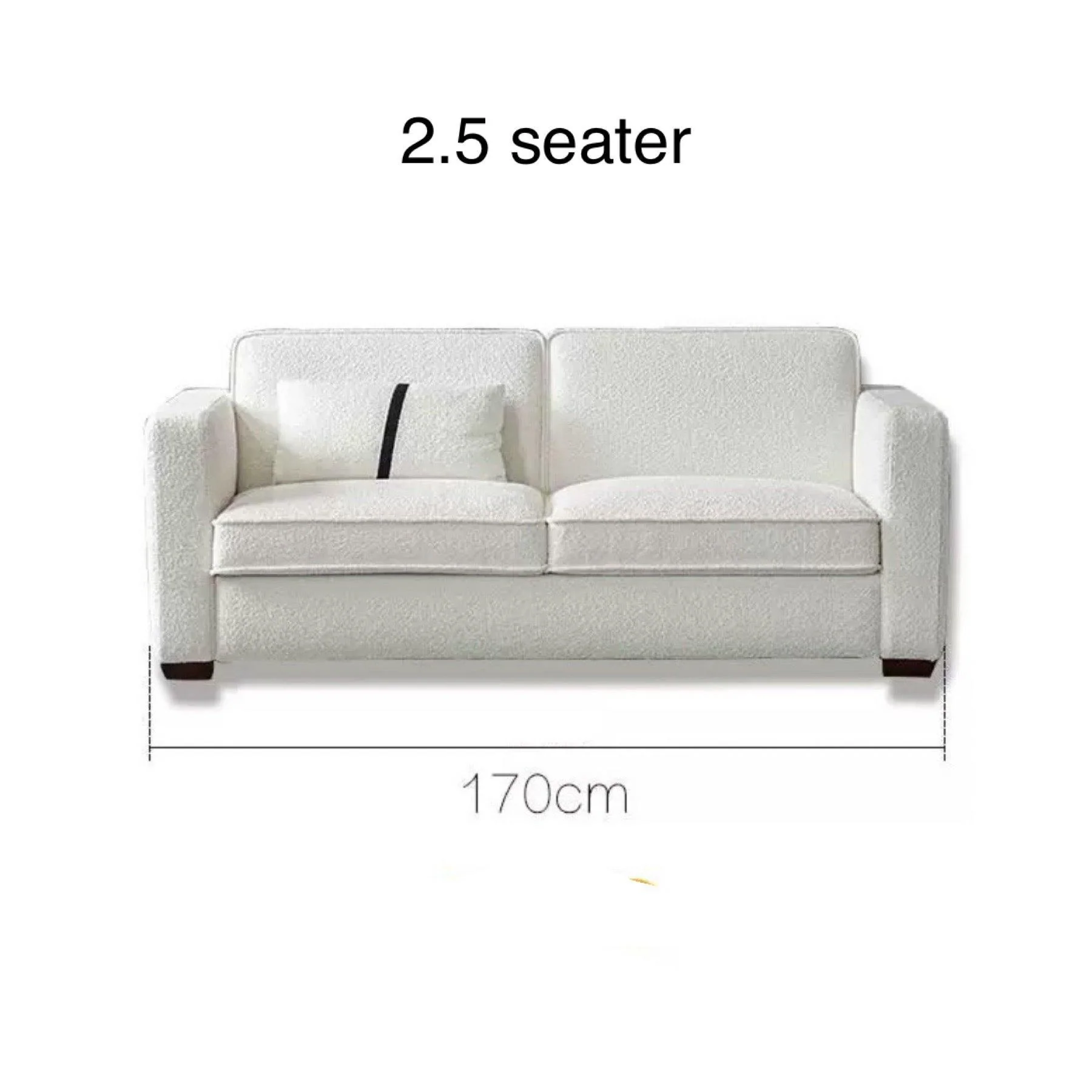 Allison Performance Boucle Foldable Sofa Bed with Mattress - Image 19