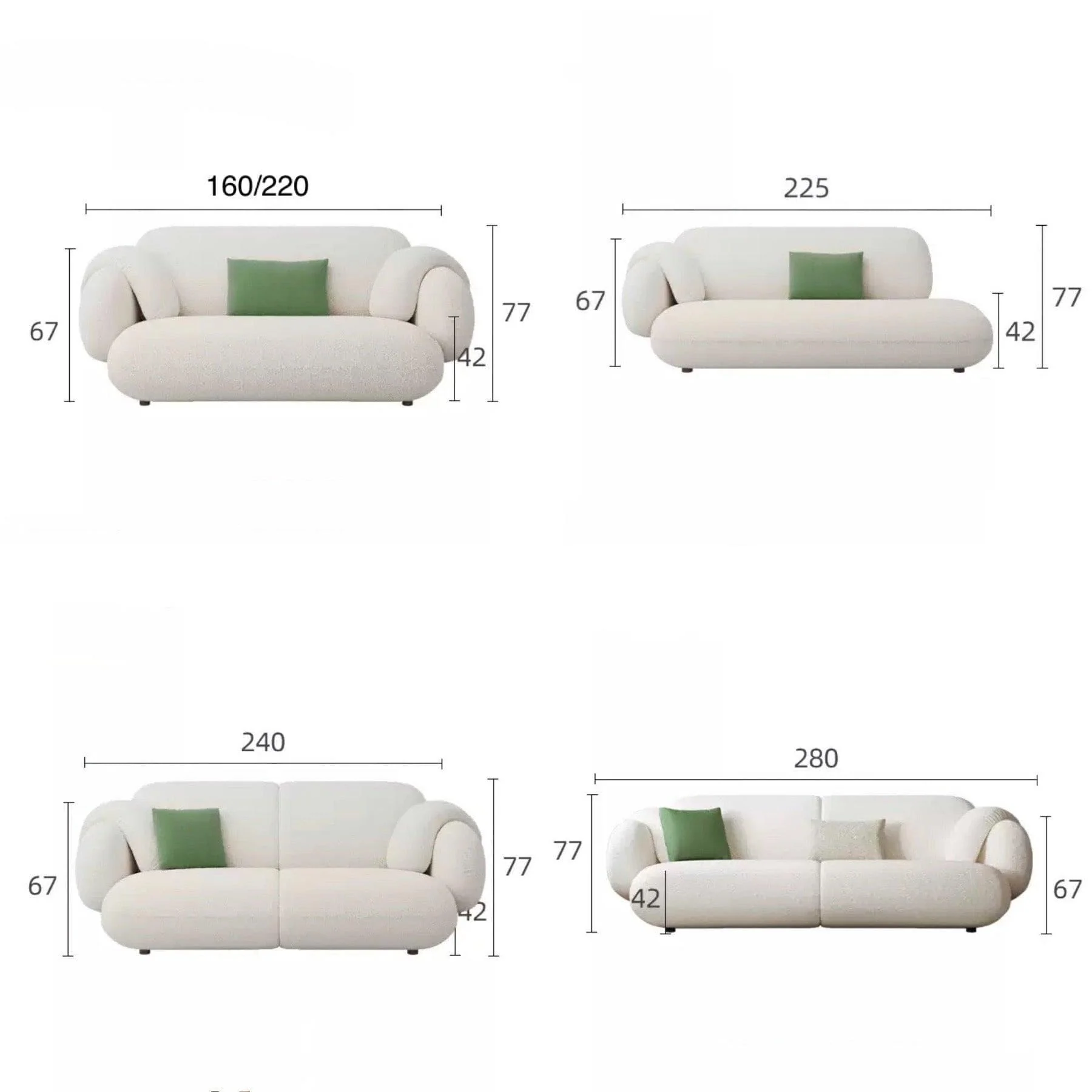 Andre Sectional Designer Sofa - Image 34
