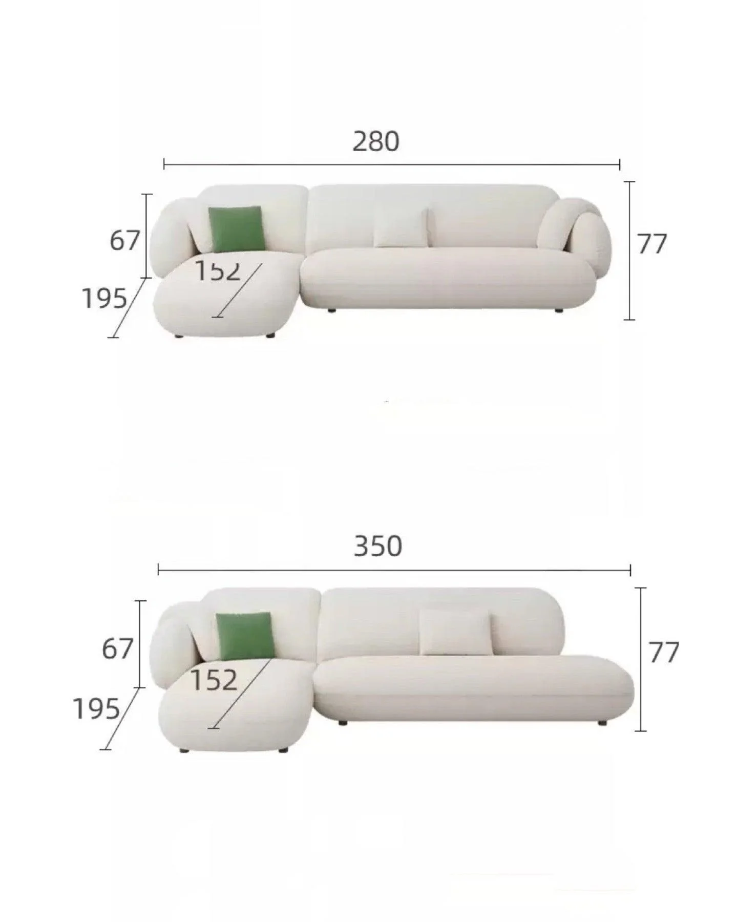 Andre Sectional Designer Sofa - Image 35