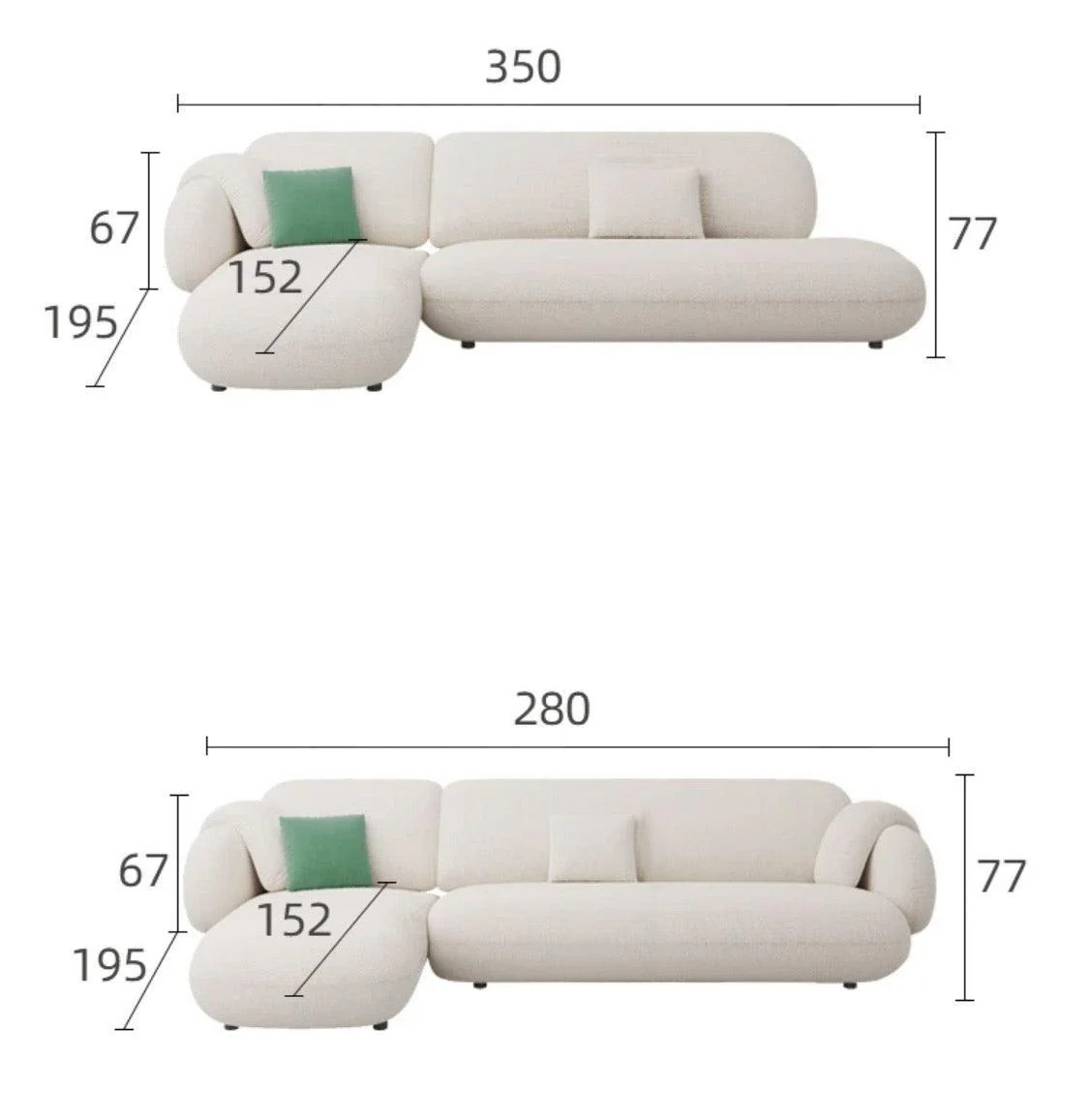 Andre Sectional Designer Sofa - Image 36