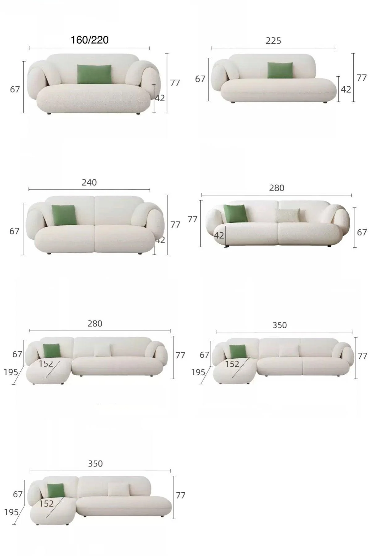 Andre Sectional Designer Sofa - Image 37