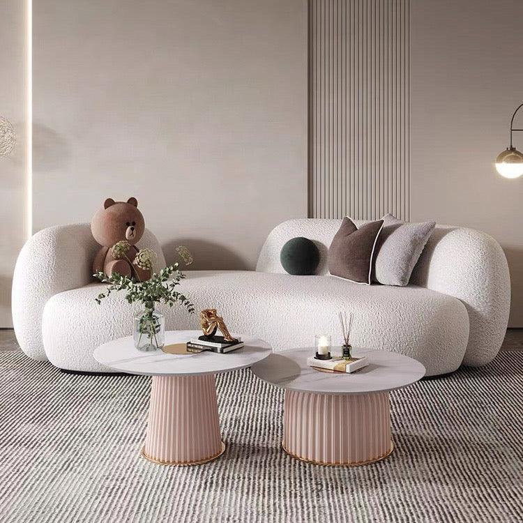 Angus Performance Boucle Curve Sofa - Image 3