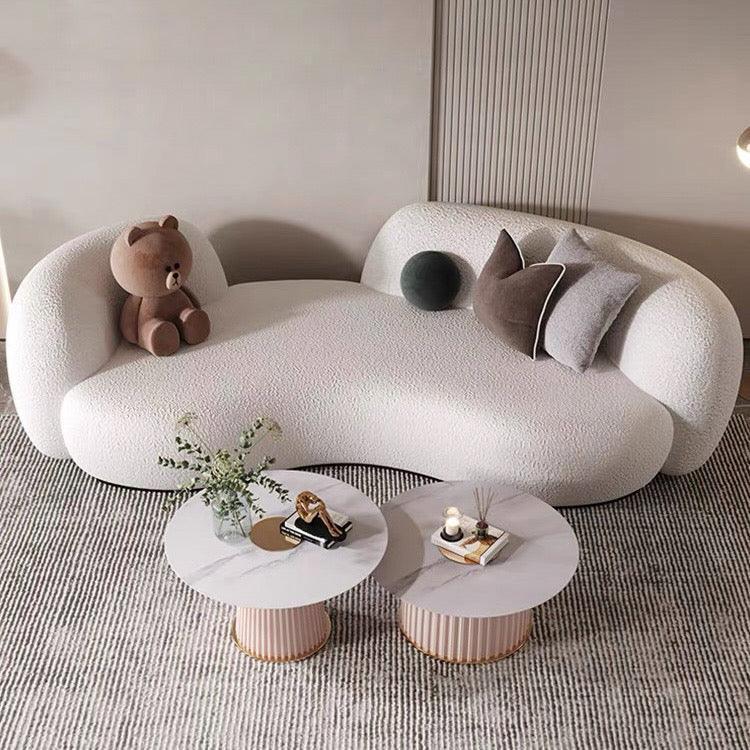 Angus Performance Boucle Curve Sofa - Image 5