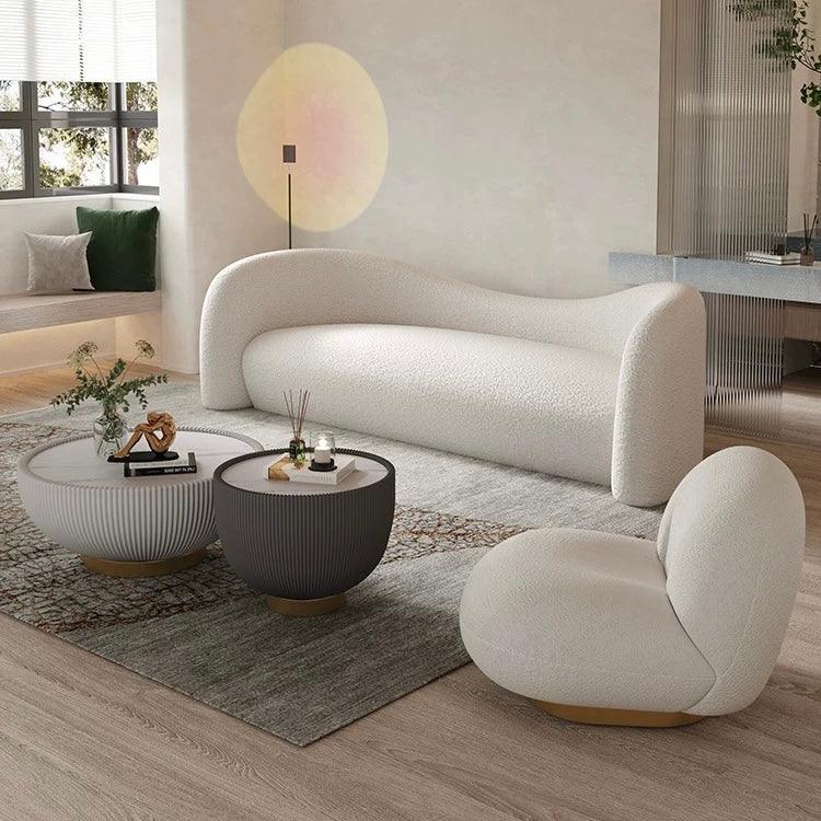 Anthea Performance Boucle Curve Sofa - Image 10