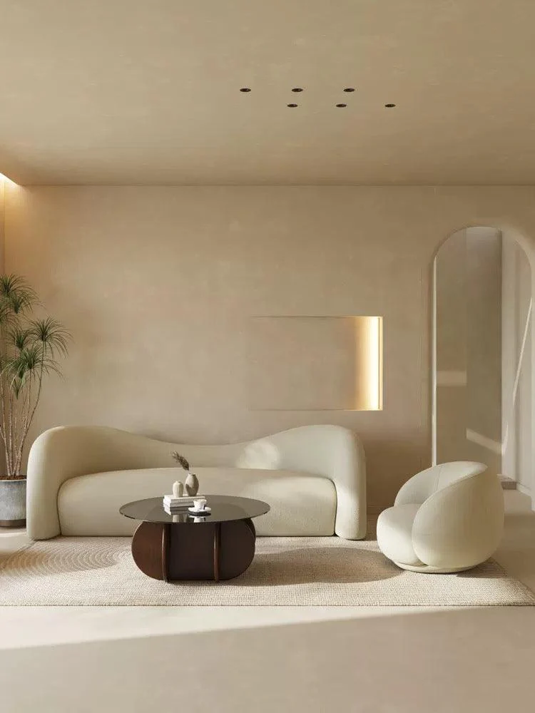 Anthea Performance Boucle Curve Sofa - Image 12