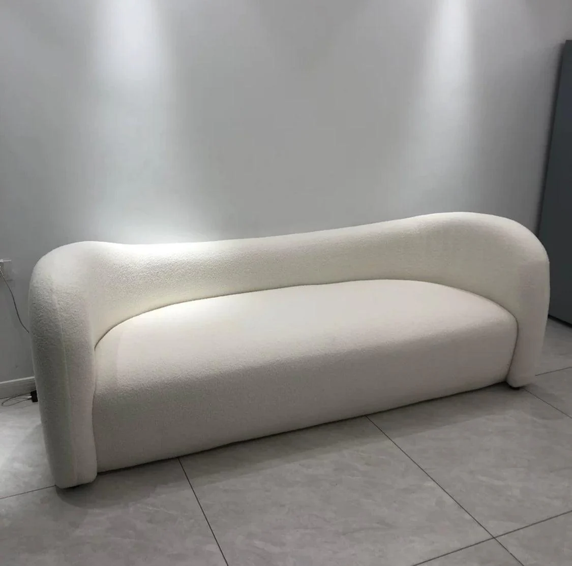 Anthea Performance Boucle Curve Sofa - Image 17