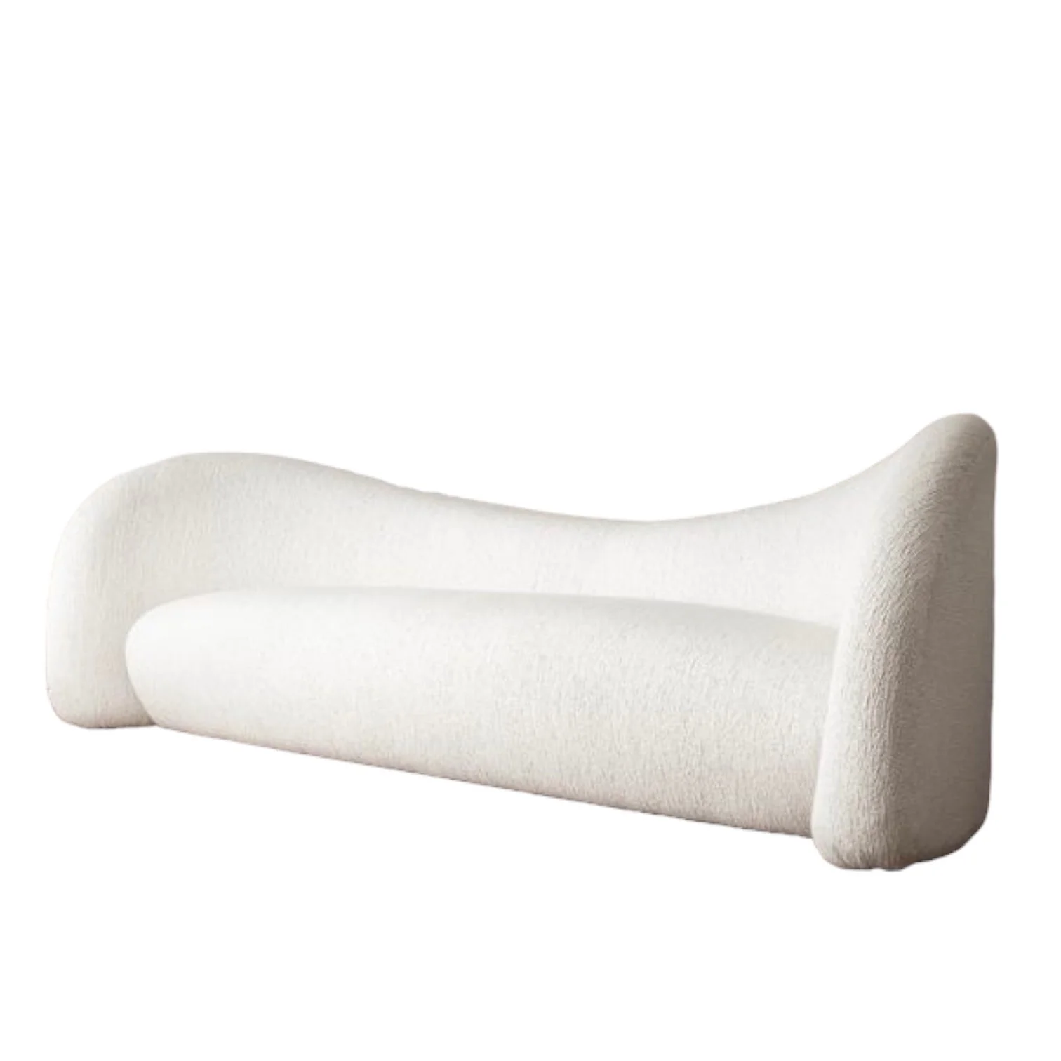 Anthea Performance Boucle Curve Sofa - Image 26