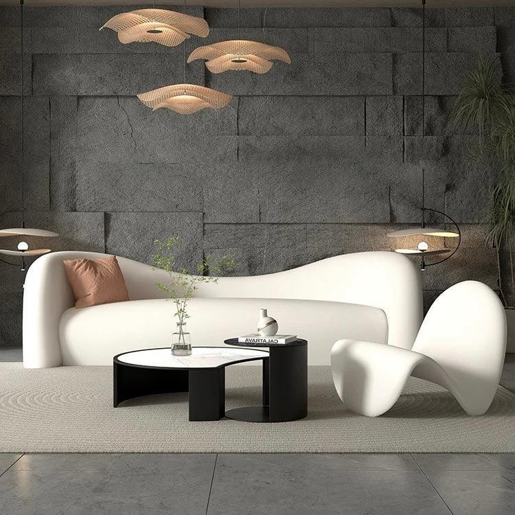 Anthea Performance Boucle Curve Sofa - Image 6