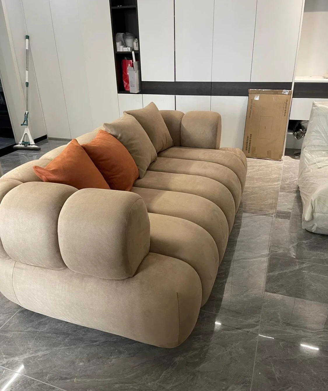 Benji Performance Boucle Sofa - Image 36
