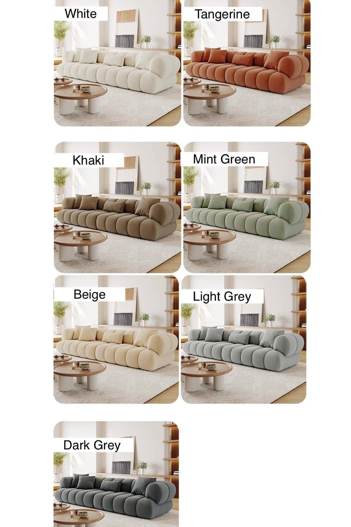 Benji Performance Boucle Sofa - Image 45