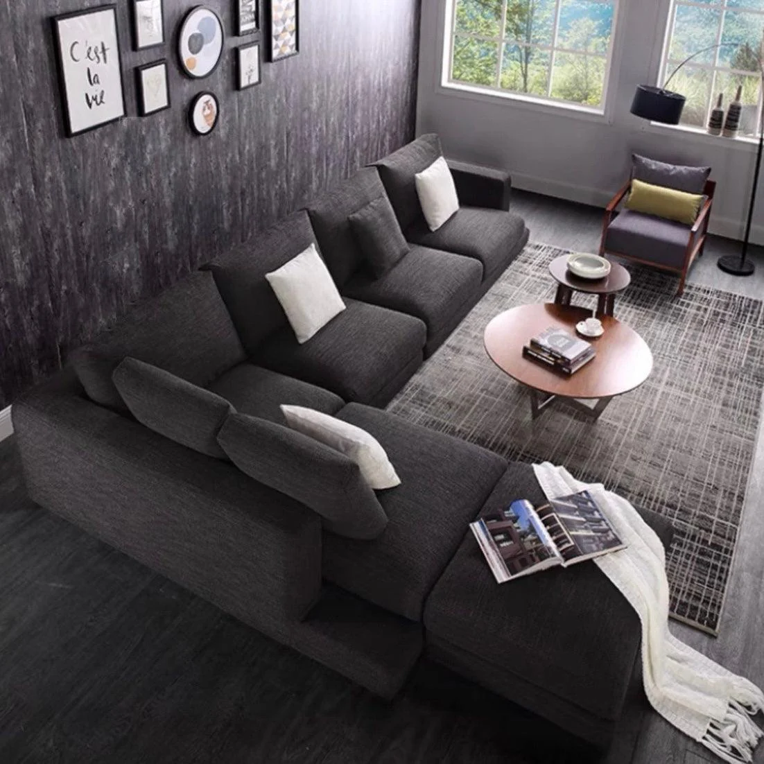 Borsani Sectional L-Shape Sofa - Image 10