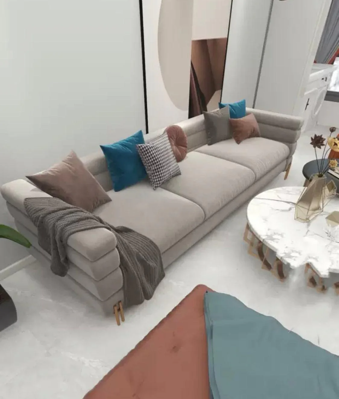 Bryan Performance Boucle Sofa - Image 6