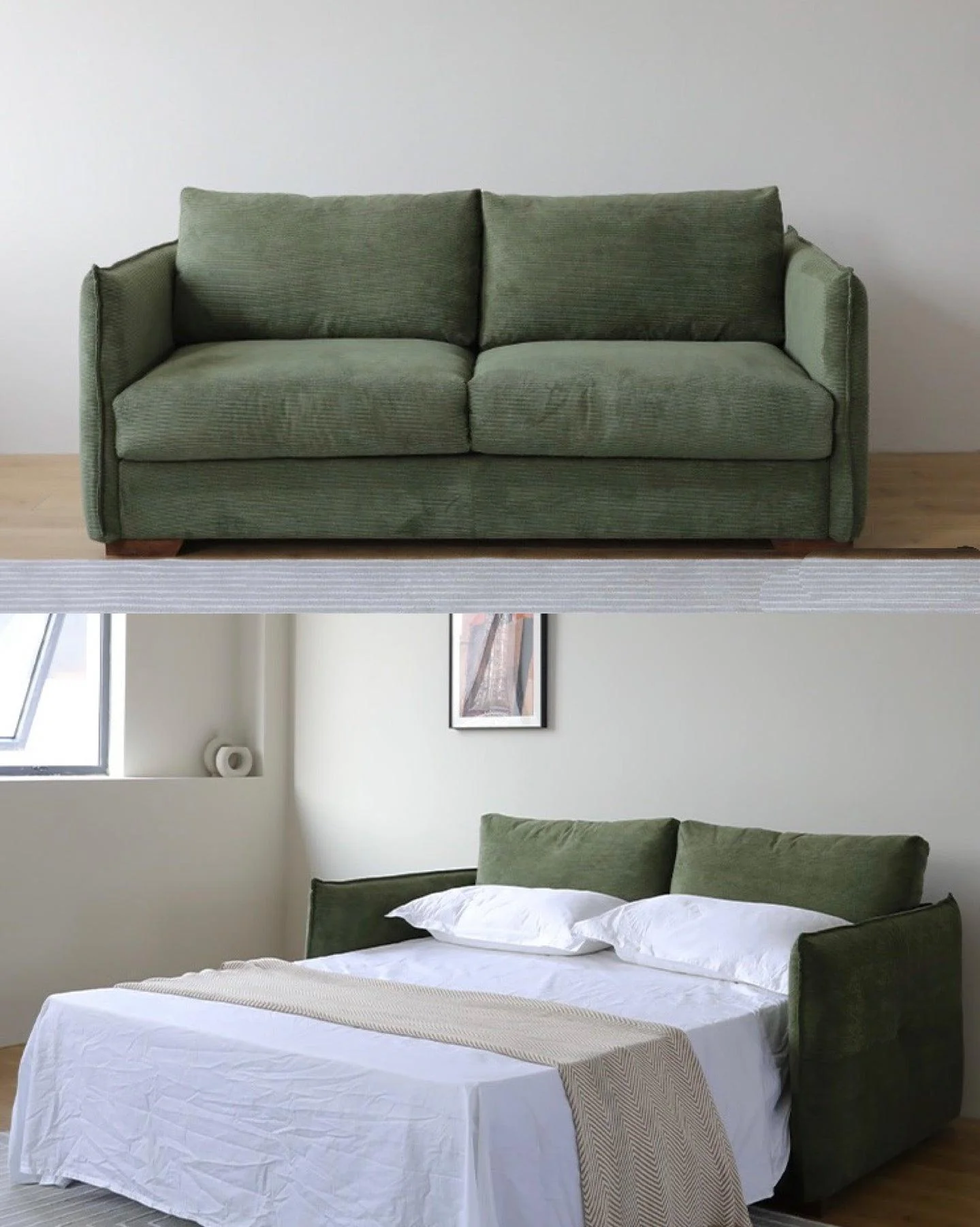 Caleb Foldable Sofa Bed with Mattress - Image 11