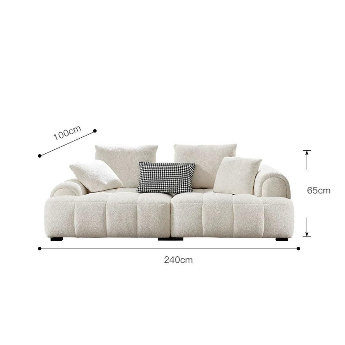 Camila Performance Boucle Sectional Sofa - Image 16