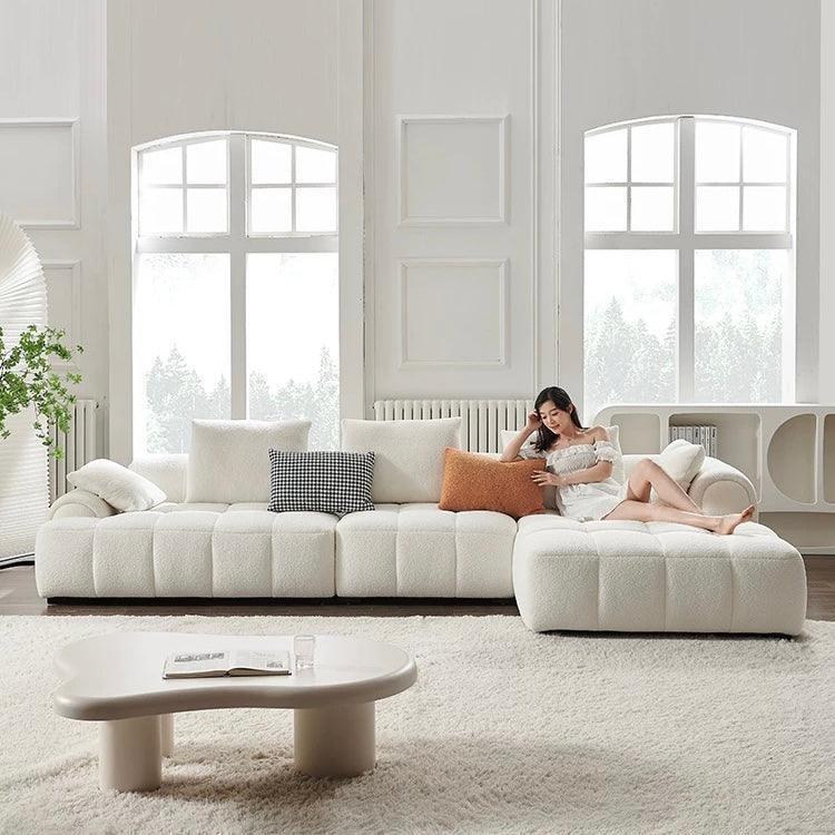 Camila Performance Boucle Sectional Sofa - Image 3