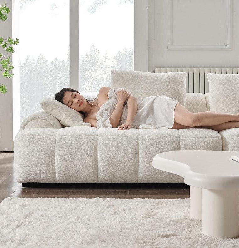 Camila Performance Boucle Sectional Sofa - Image 4