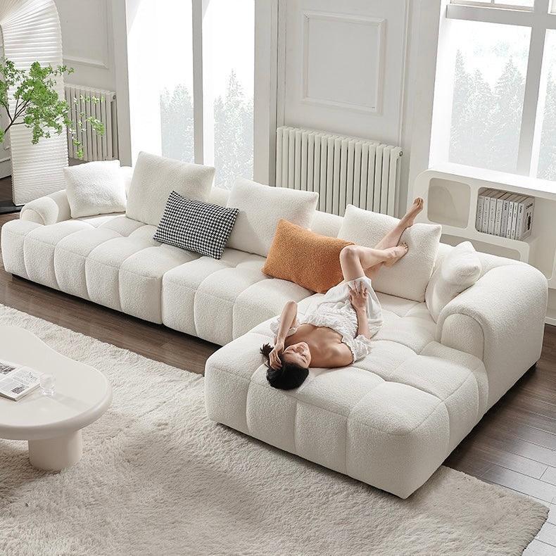 Camila Performance Boucle Sectional Sofa - Image 5