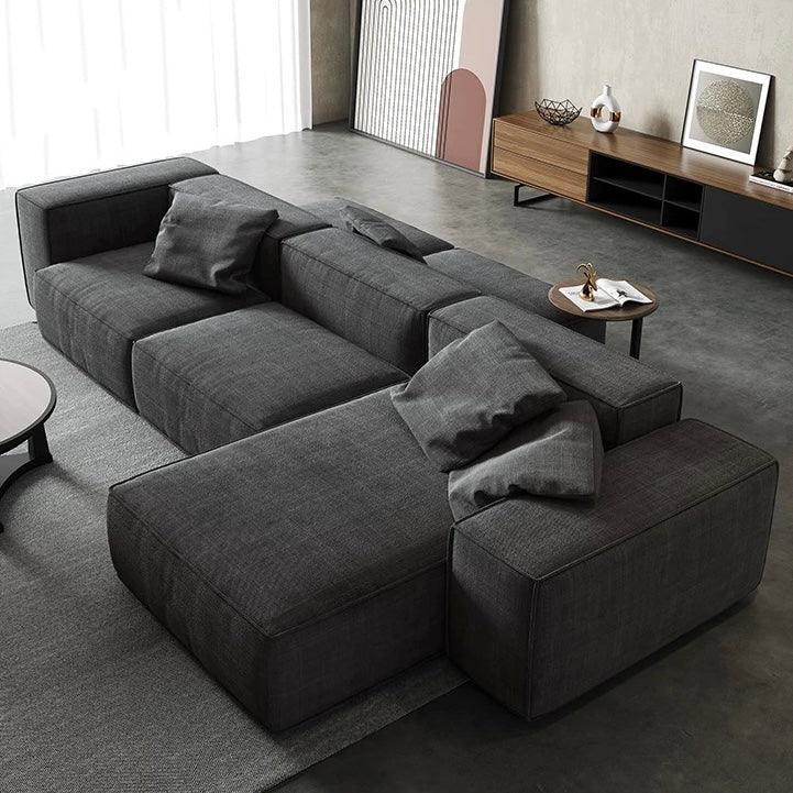 Caprice Sectional Island L-shape Sofa - Image 4