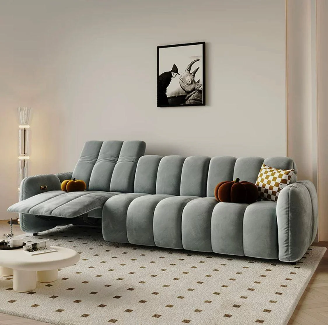 Casar Scratch Resistant Electric Recliner Sofa - Image 12