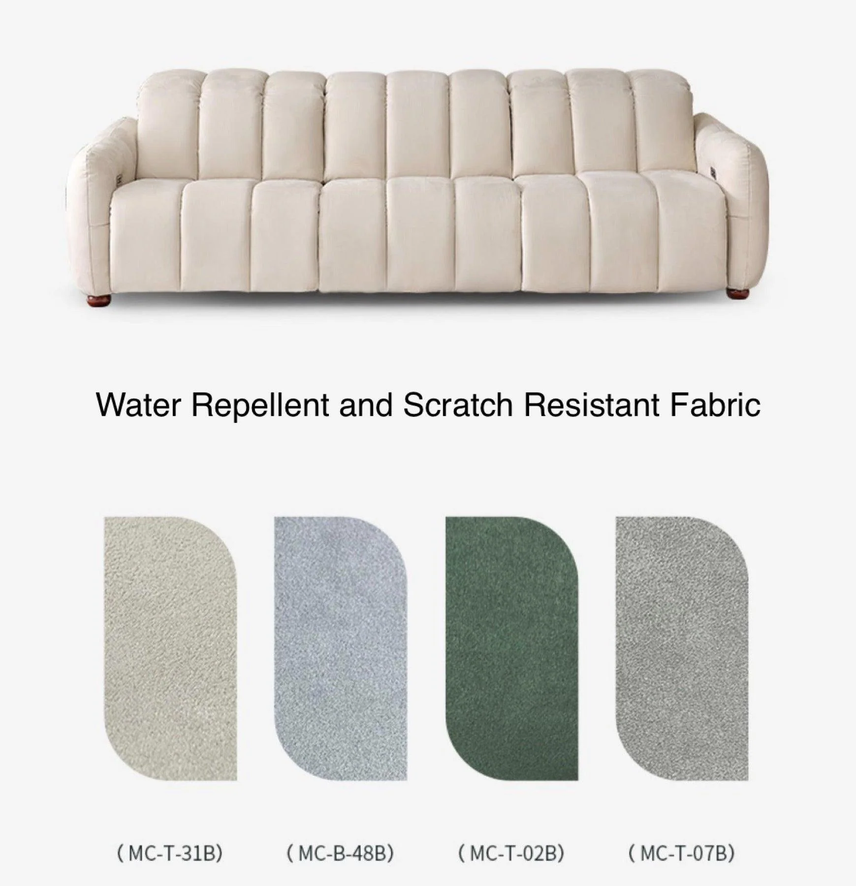 Casar Scratch Resistant Electric Recliner Sofa - Image 14