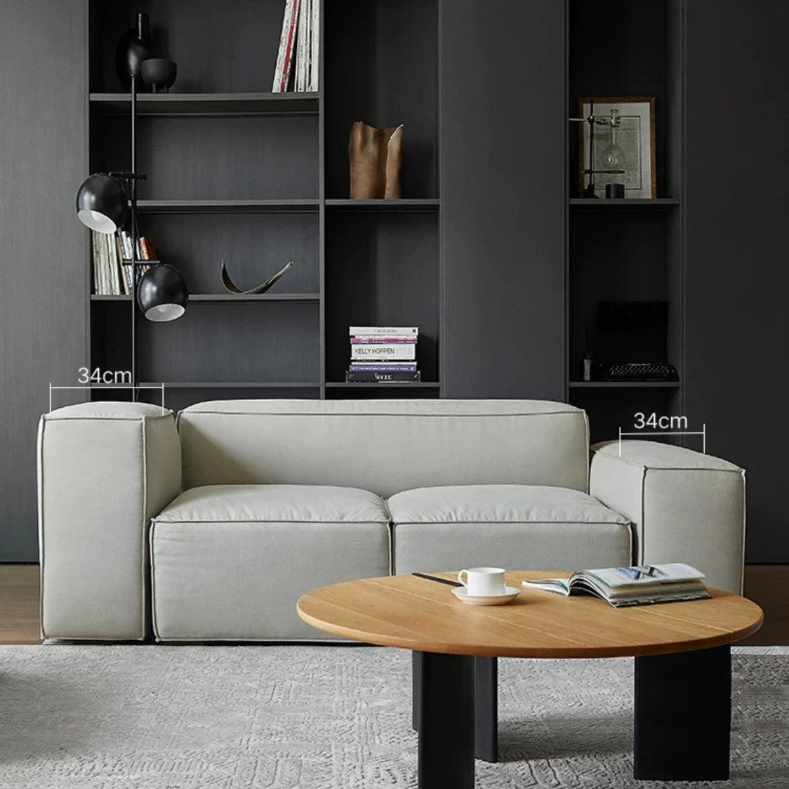 Cavella Sectional Island L-Shape Sofa - Image 11