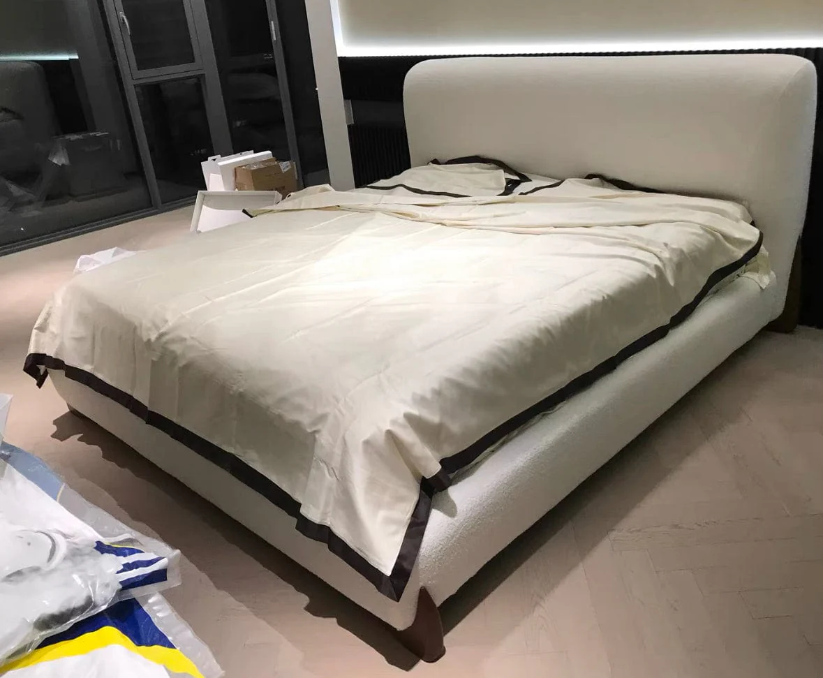 Grecan Boucle Bed Frame - Image 30