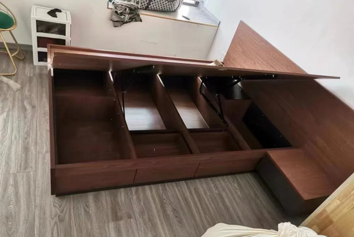 Gwen Wooden Storage Bed Frame - Image 14