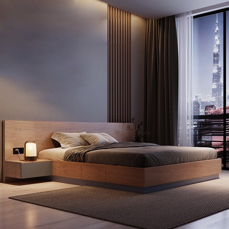 Gwen Wooden Storage Bed Frame - Image 3