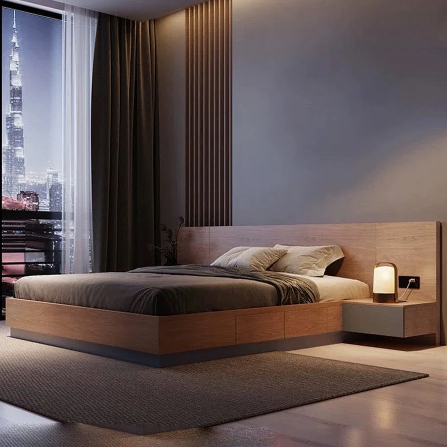 Gwen Wooden Storage Bed Frame - Image 9