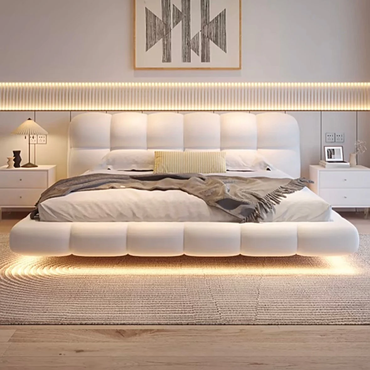 Haus Boucle Floating Bed Frame - Image 3