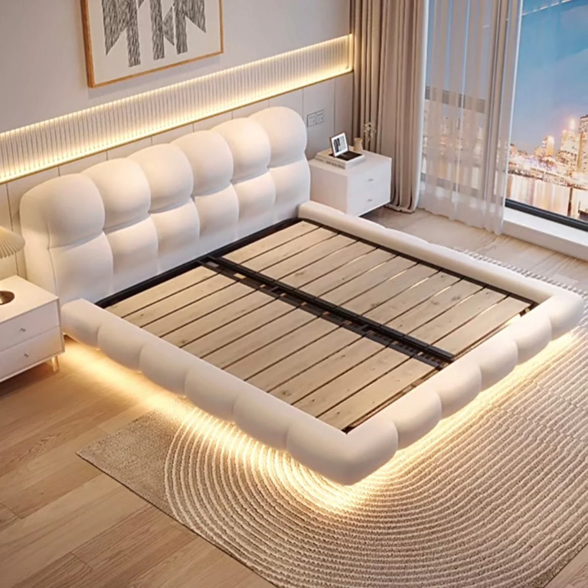 Haus Boucle Floating Bed Frame - Image 6