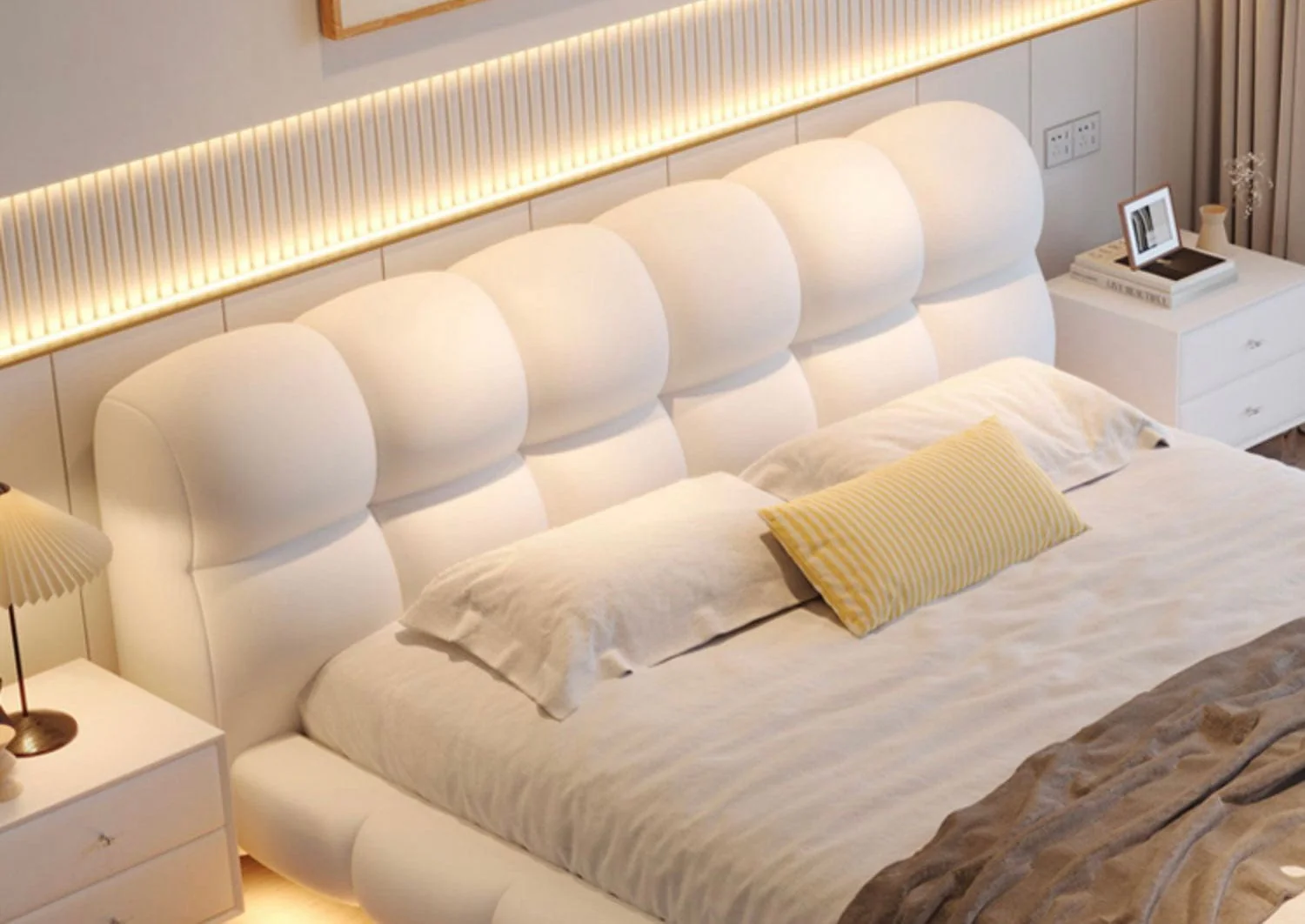 Haus Boucle Floating Bed Frame - Image 8