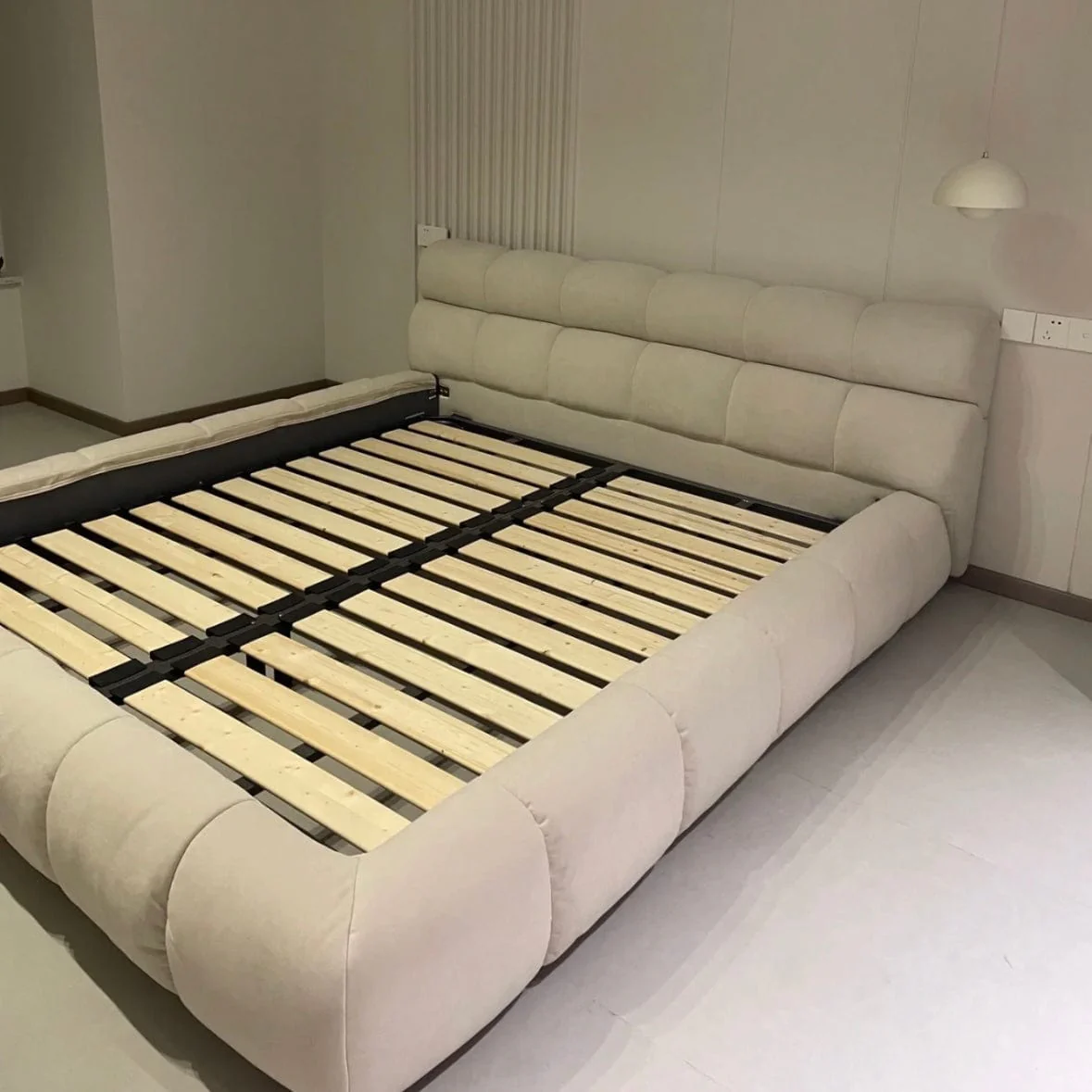 Hildon Boucle Bed Frame - Image 15