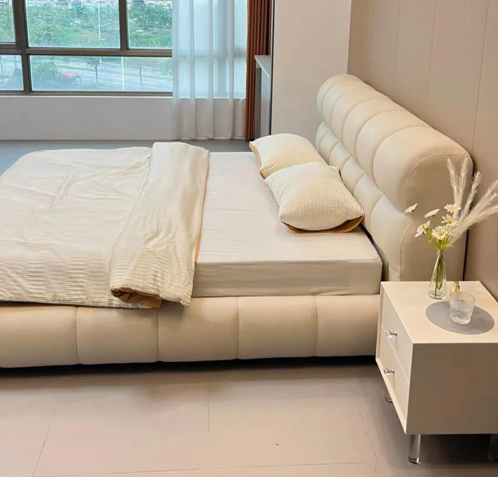 Hildon Boucle Bed Frame - Image 23