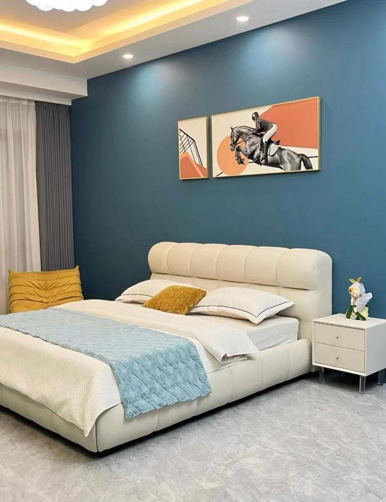 Hildon Boucle Bed Frame - Image 27