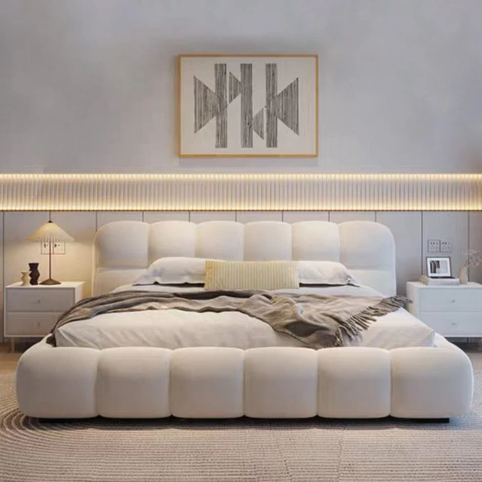 Hildon Boucle Bed Frame - Image 3