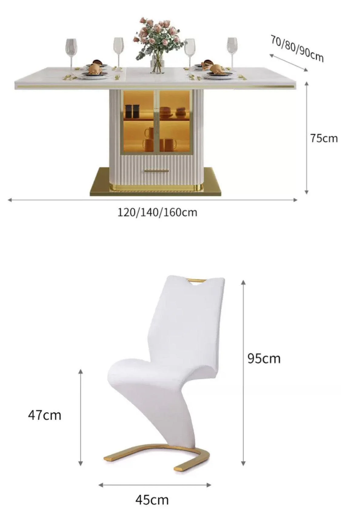 Isaac Dining Table and Chairs - Image 10