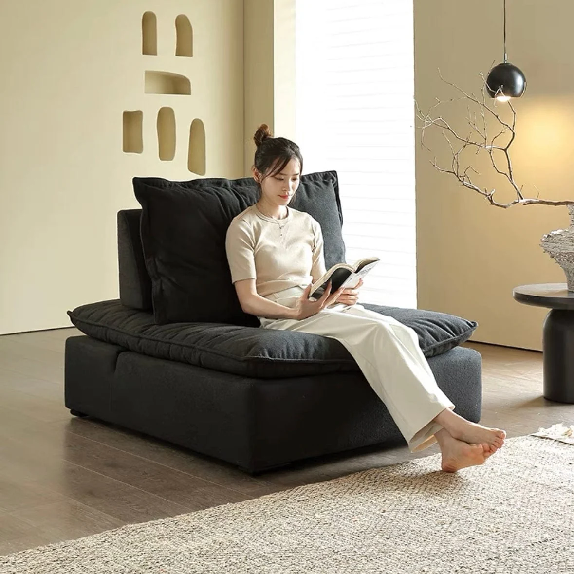 Joan Boucle Slider Sofa - Image 10