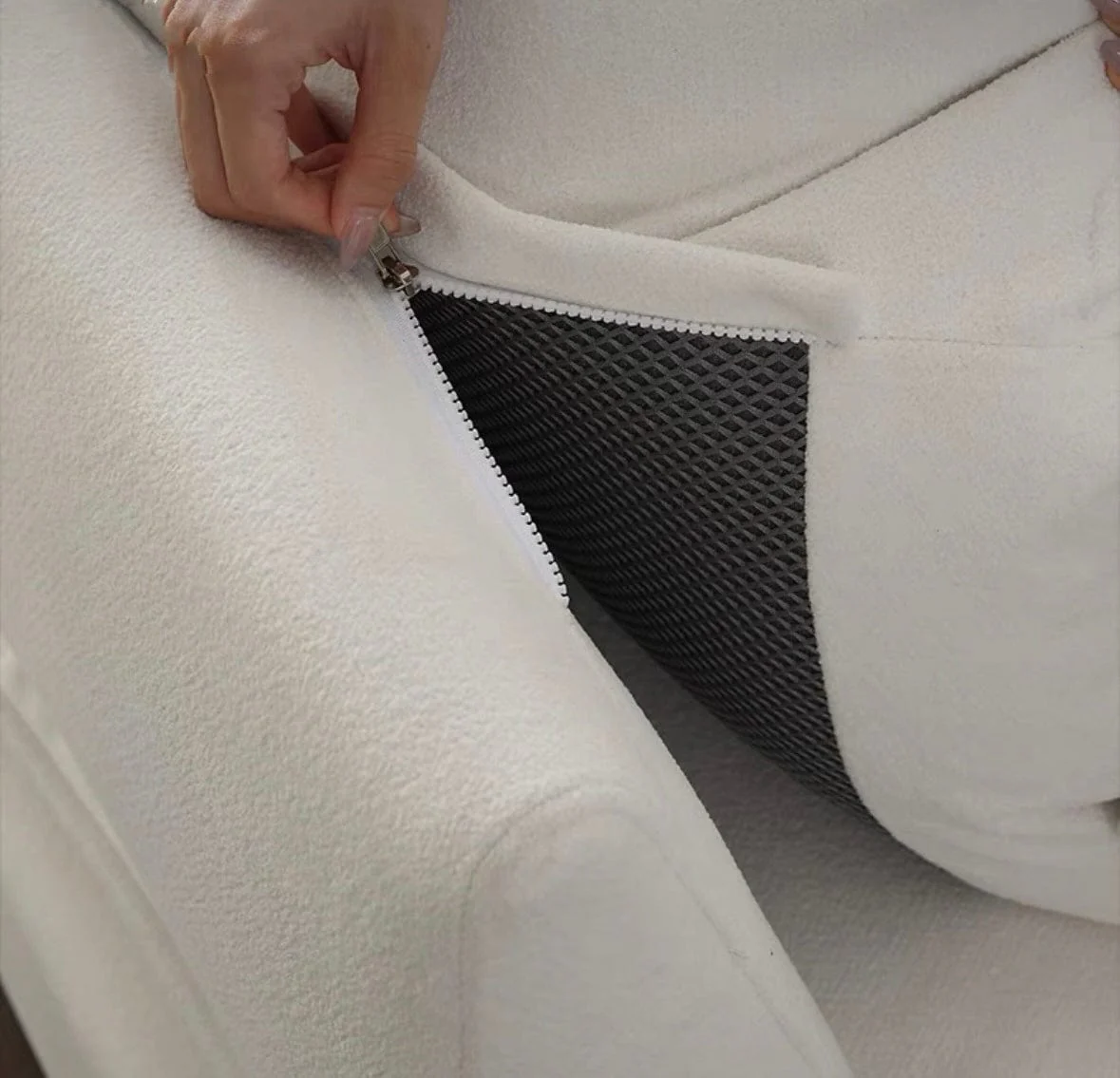 Joan Boucle Slider Sofa - Image 22