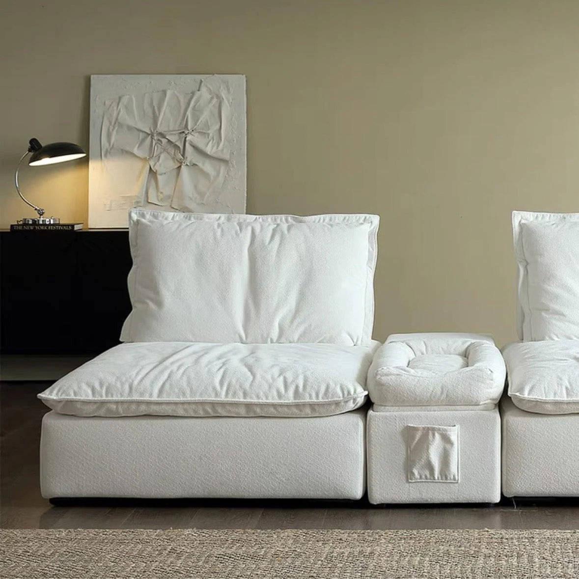 Joan Boucle Slider Sofa - Image 23