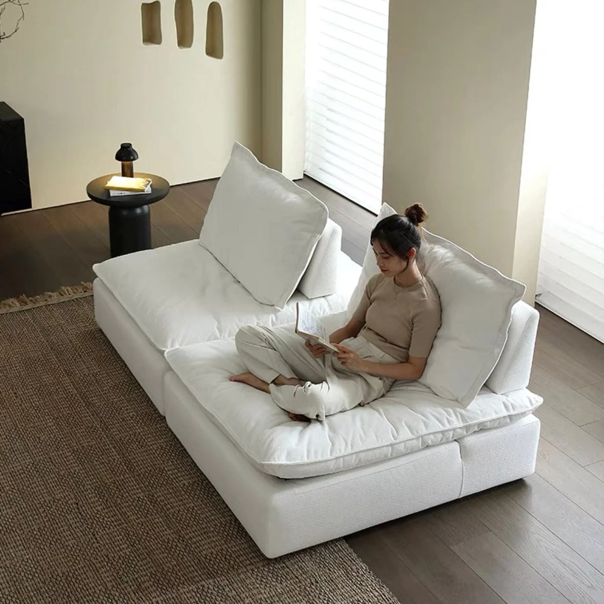Joan Boucle Slider Sofa - Image 6