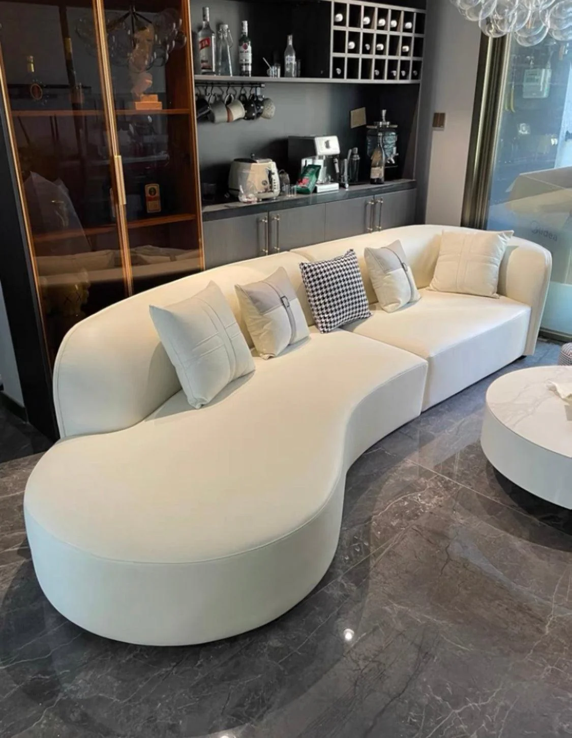 Jovani Performance Curve Sofa - Image 17