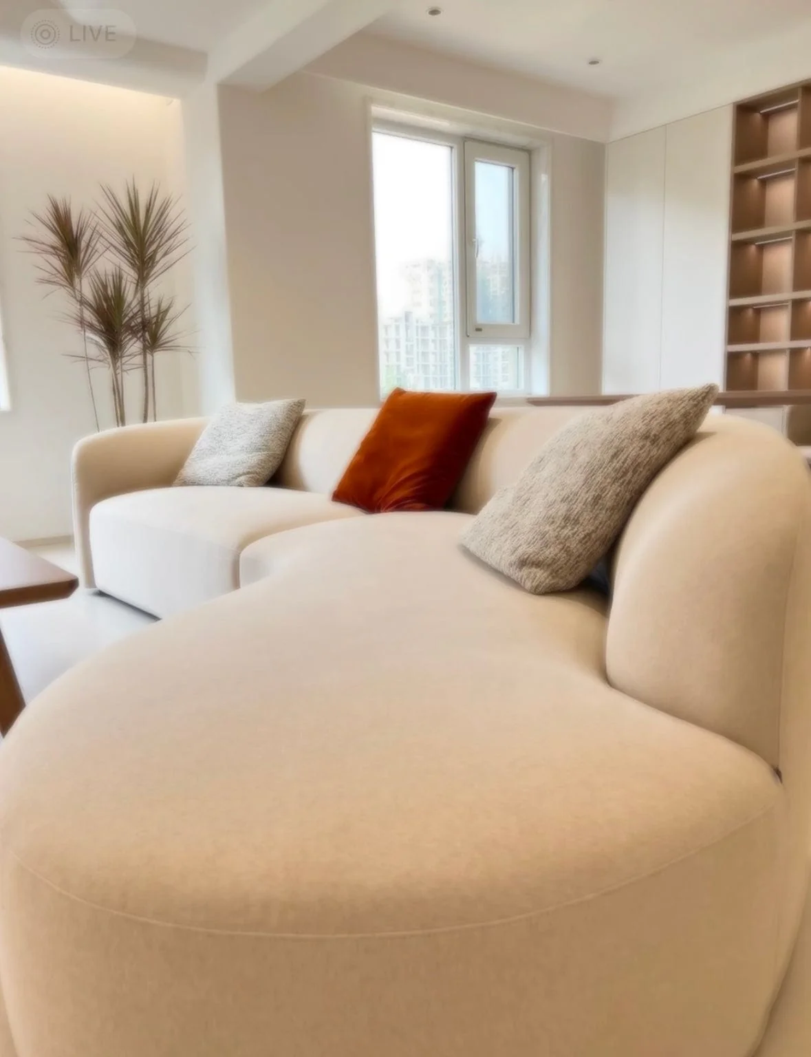 Jovani Performance Curve Sofa - Image 26