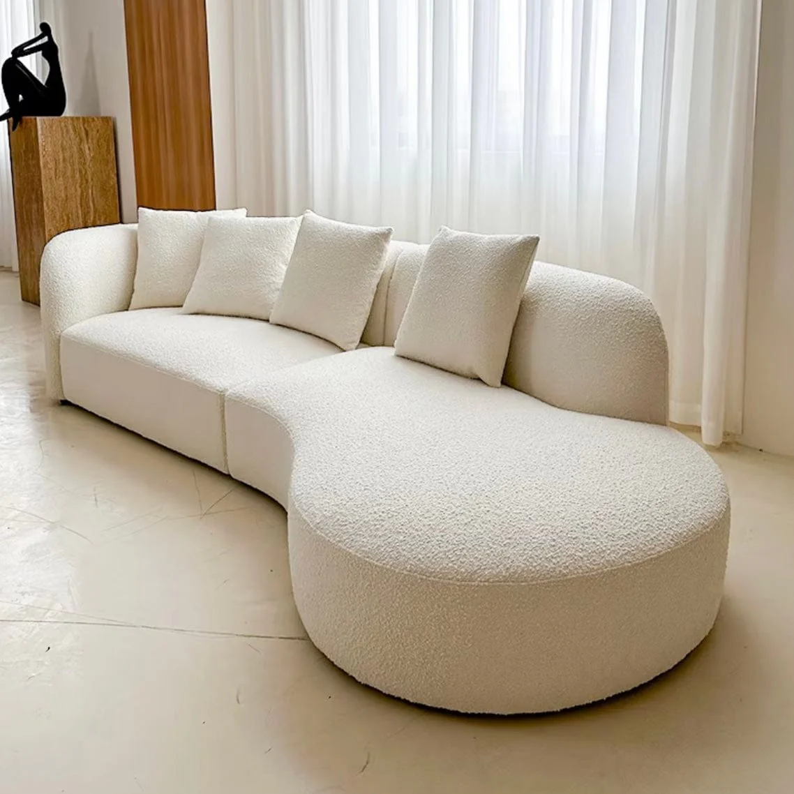 Jovani Performance Curve Sofa - Image 28