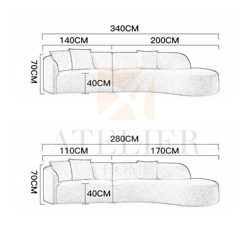 Jovani Performance Curve Sofa - Image 41