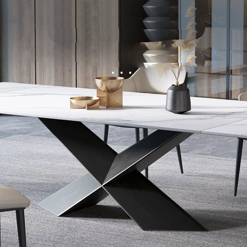 Matt Extendable Dining Table - Image 12