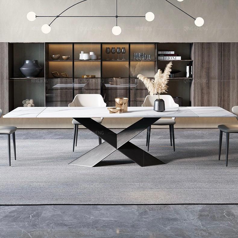 Matt Extendable Dining Table - Image 13