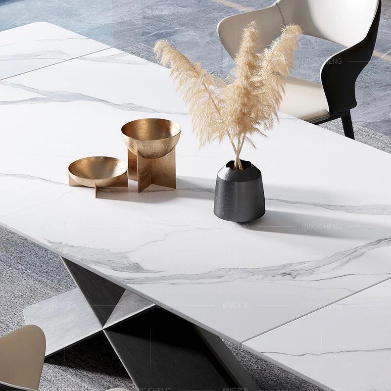 Matt Extendable Dining Table - Image 15